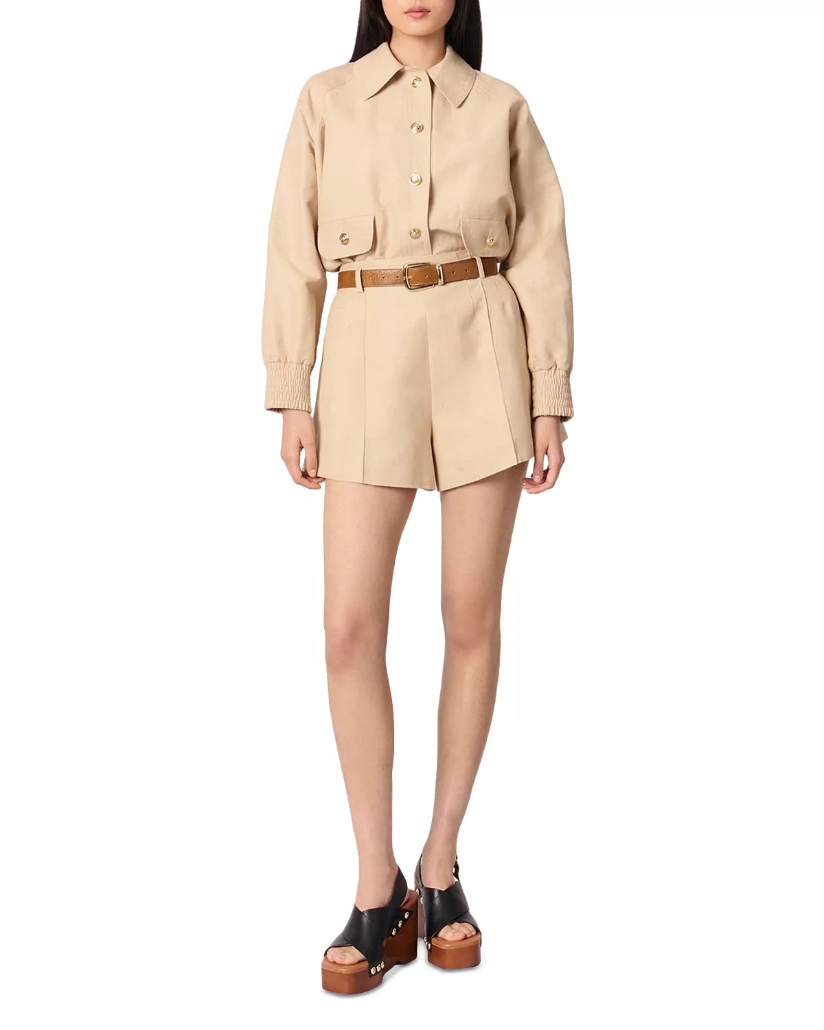 Linen & Cotton Shorts - 2