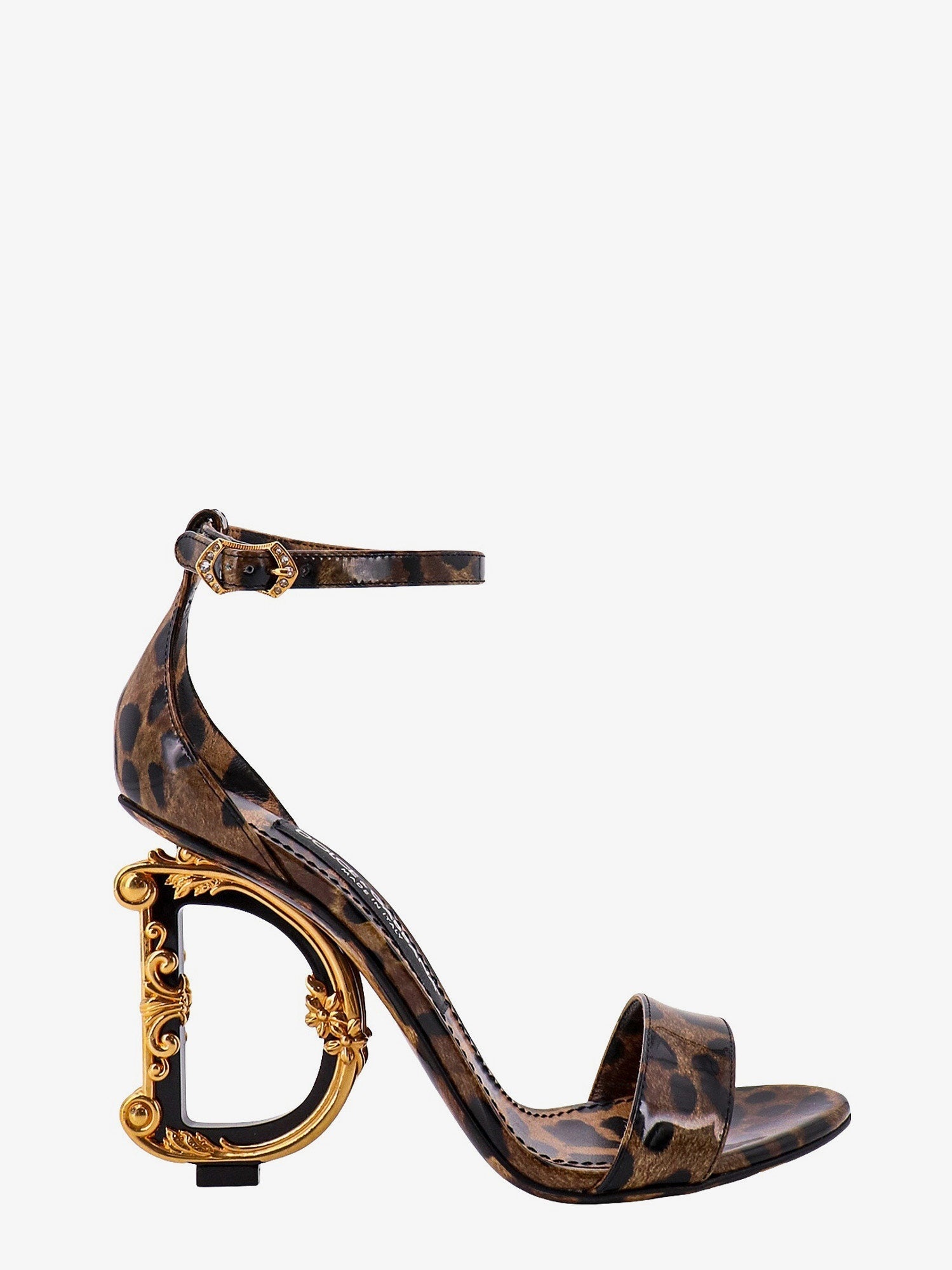 Dolce & Gabbana Woman Dg Barocco Woman Natural Print Sandals - 1