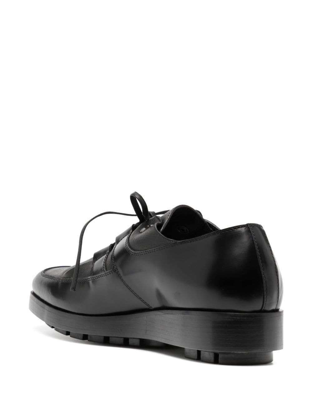 Kiko Kostadinov Priam leather lace-up shoes | farfetch | REVERSIBLE