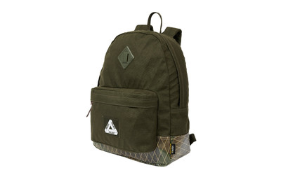PALACE PALACE X-PAC COTTON CANVAS BACKPACK OLIVE outlook