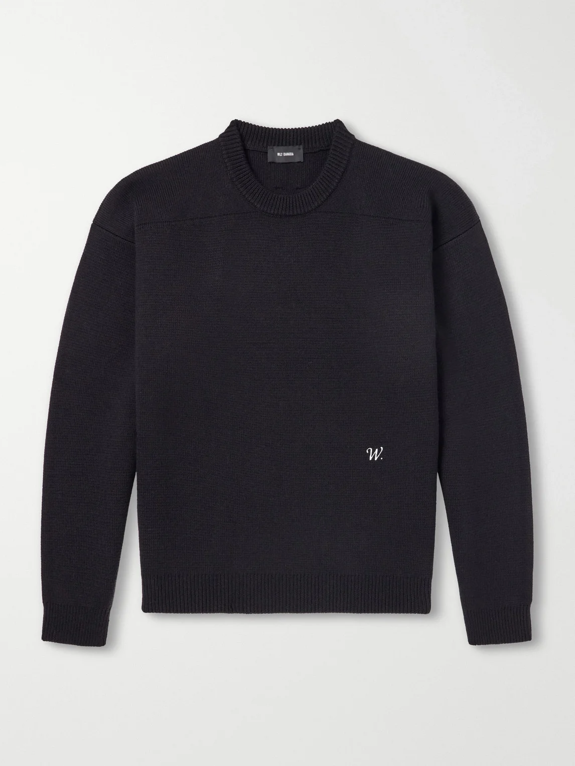 Embroidered Wool Sweater - 1