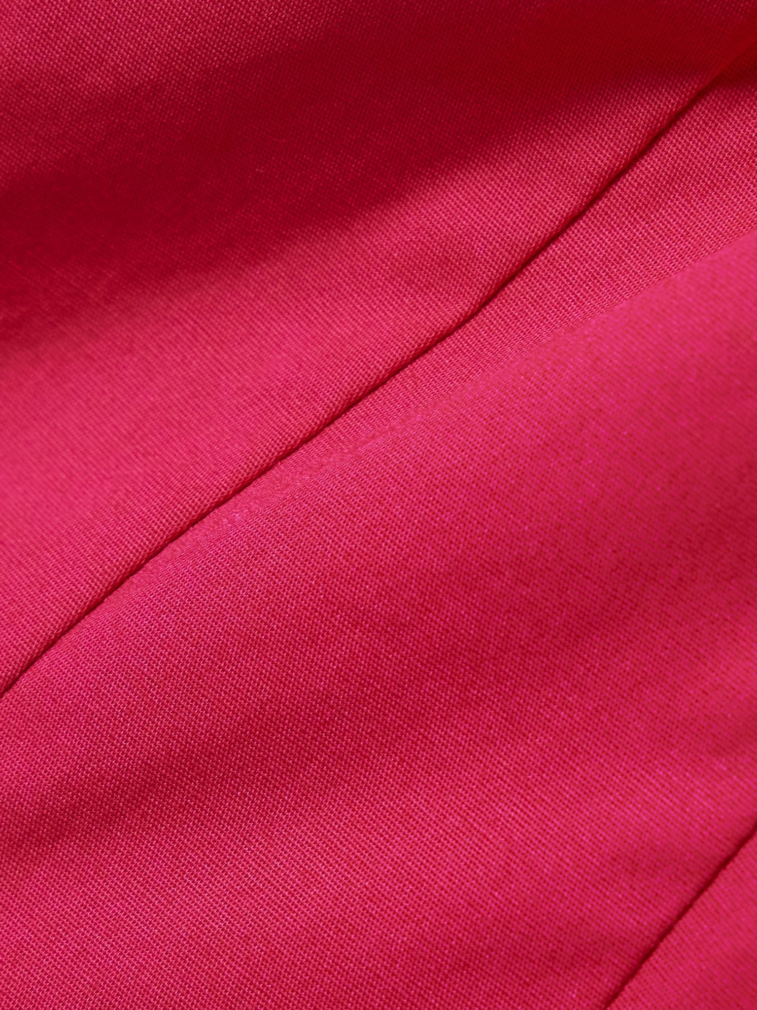 Wells pleated cotton-blend poplin midi dress Red - 4