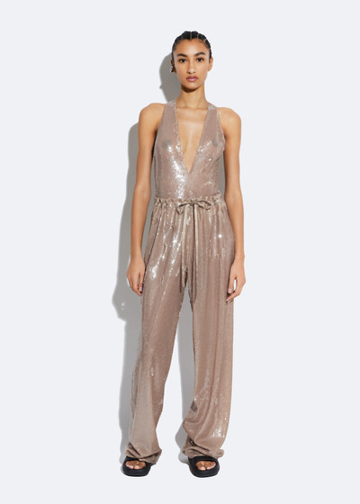 LAPOINTE Sheer Sequin Drawstring Pant outlook