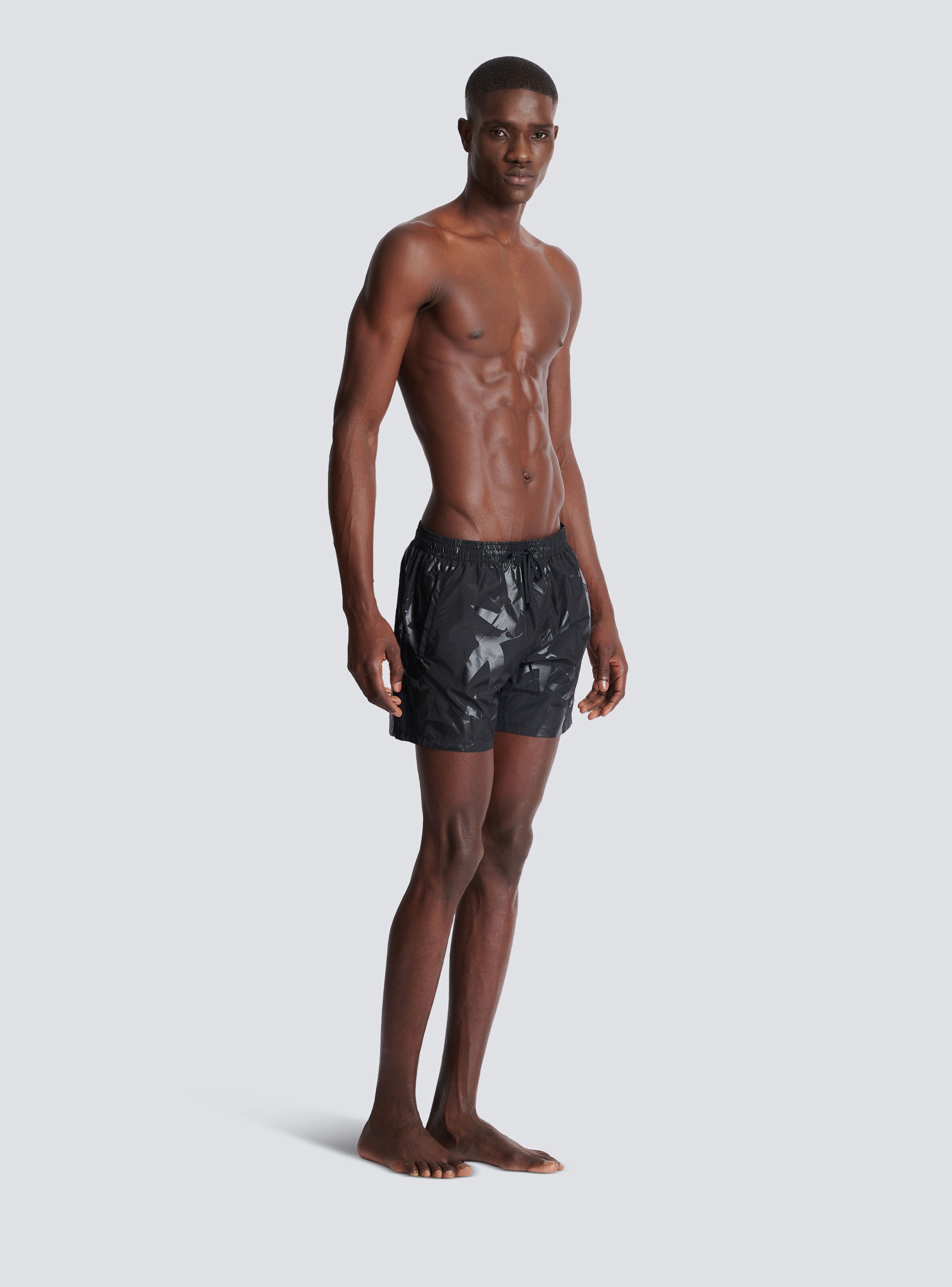 Swallow printed swim shorts - 3