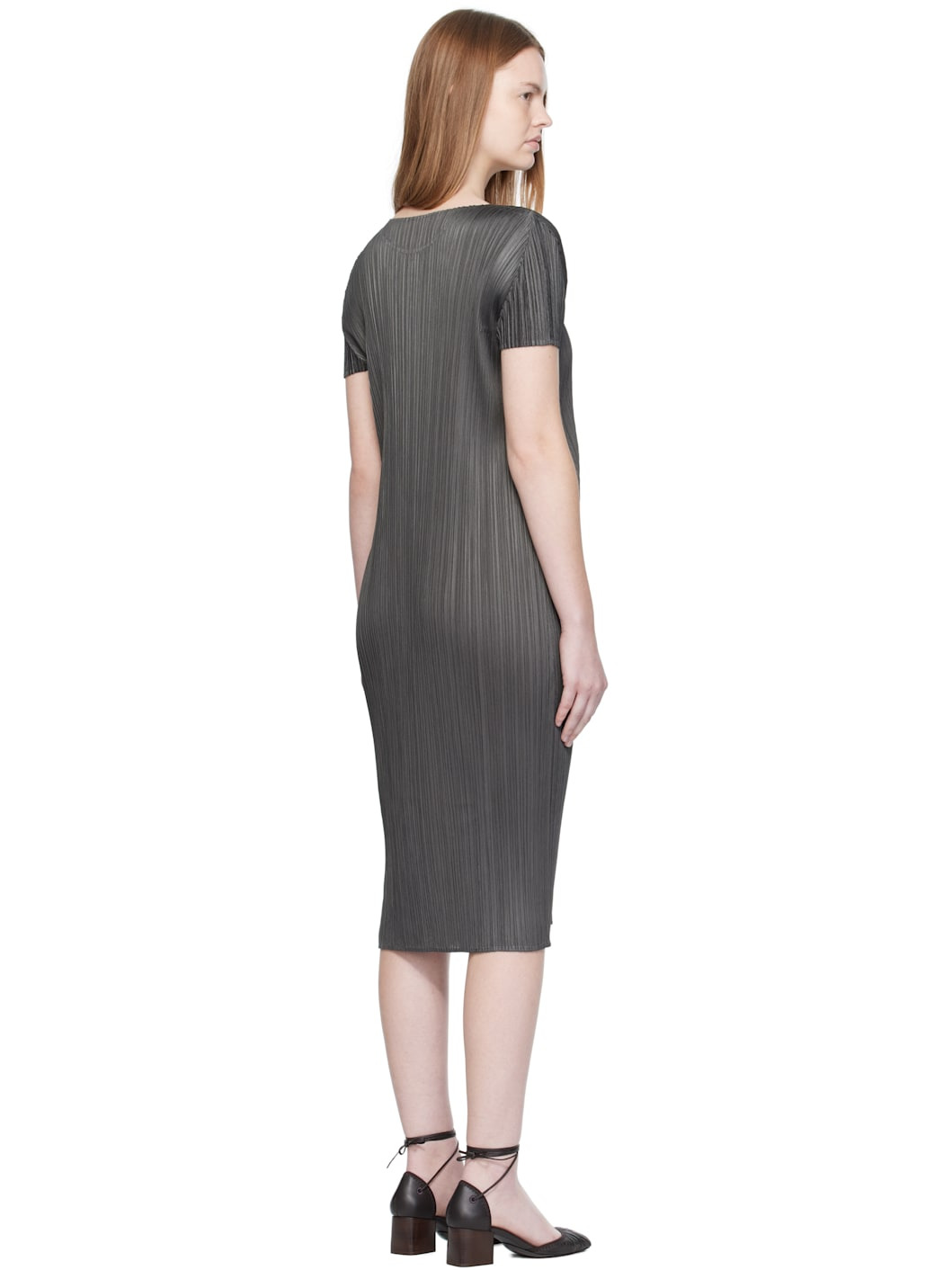 Gray Monthly Colors June Midi Dress - 3