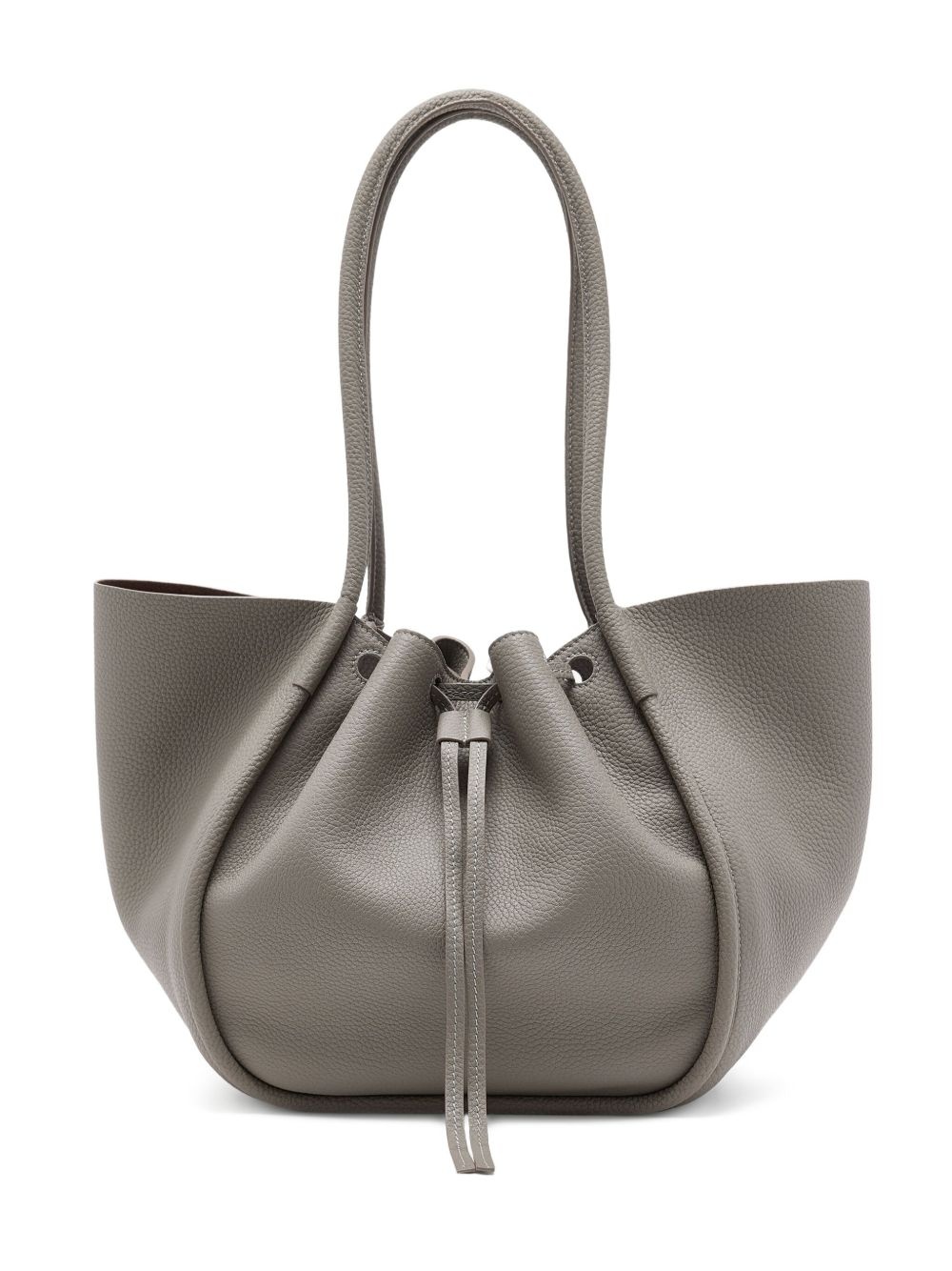 large Ruched tote bag - 4