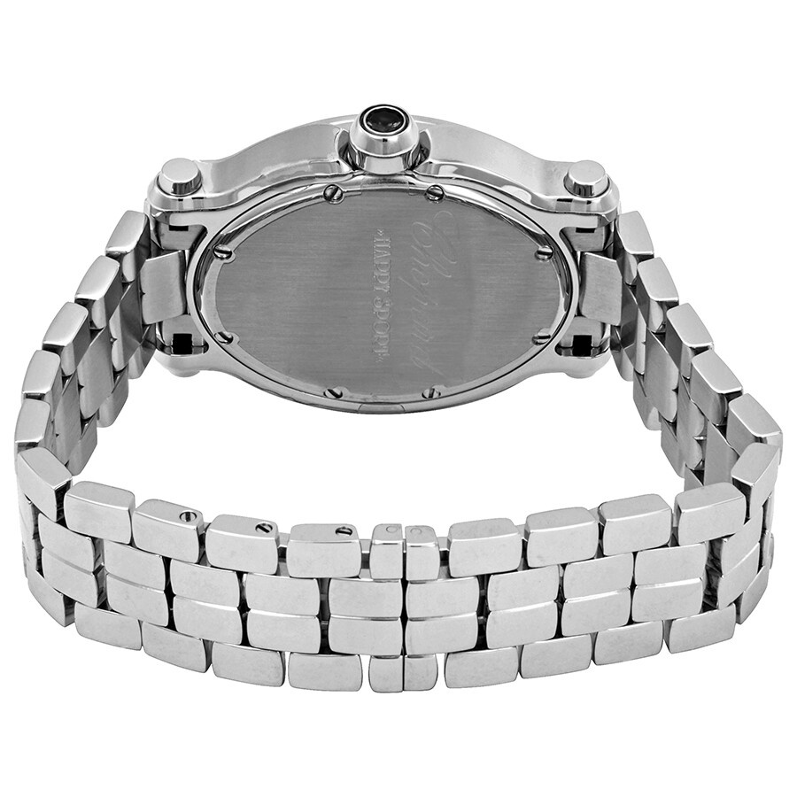 Chopard Happy Sport Diamond Mother of Pearl Dial Ladies Watch 278546-3004 - 3