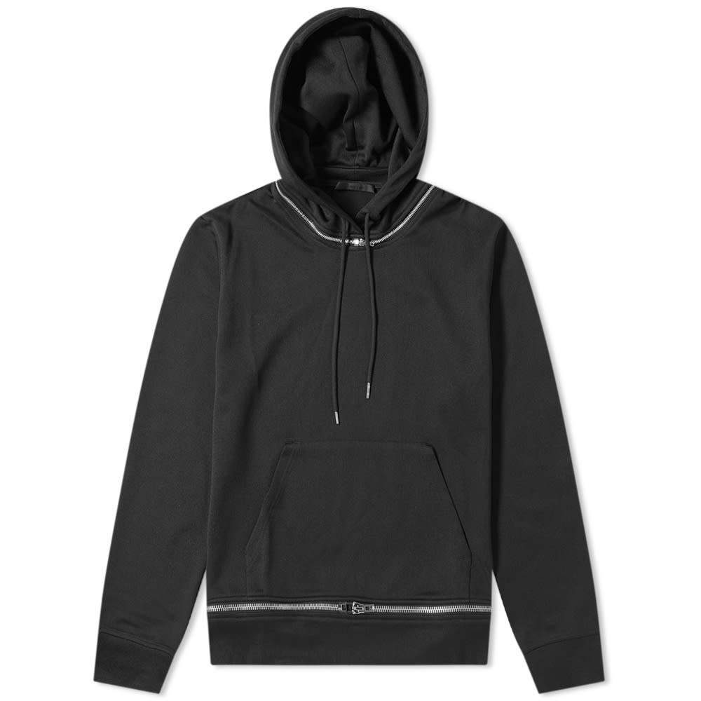 Helmut Lang Zip Away Popover Hoody - 1