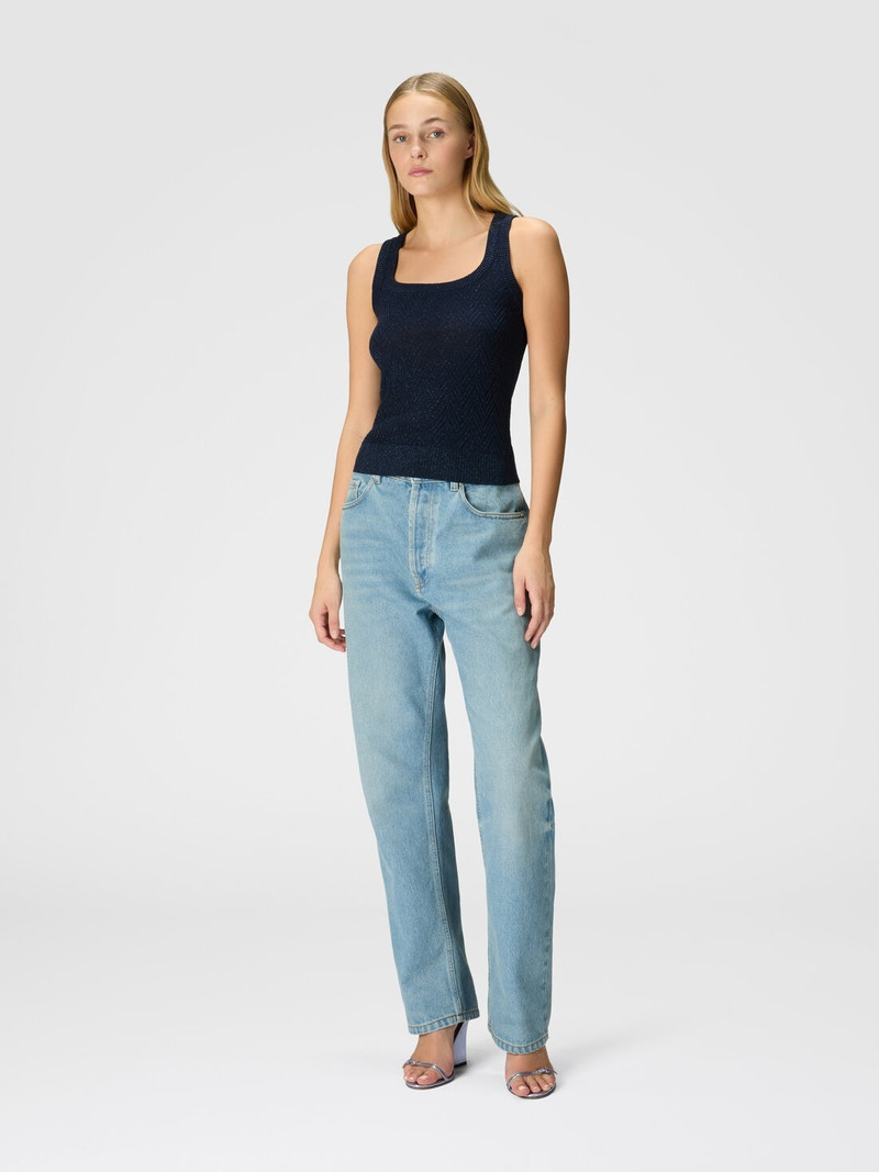 Missoni Chevron jacquard tank top outlook