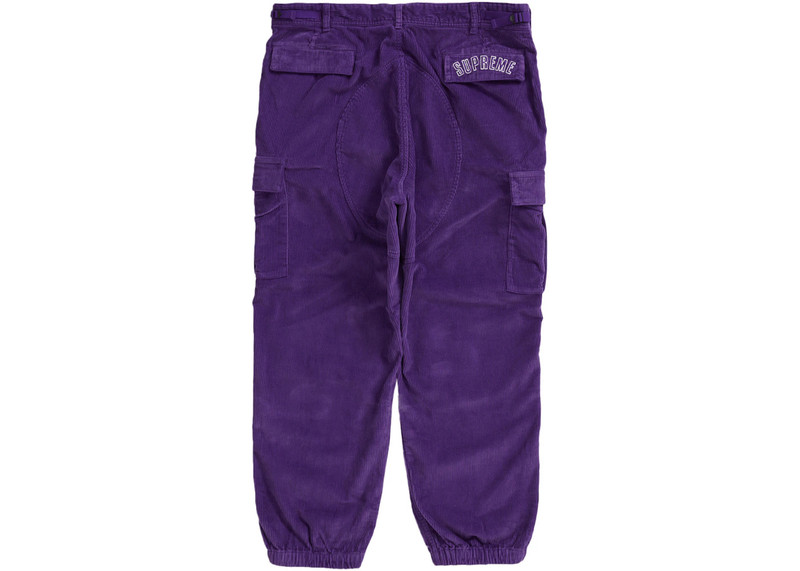 Supreme Supreme Nike Arc Corduroy Cargo Pant Purple outlook