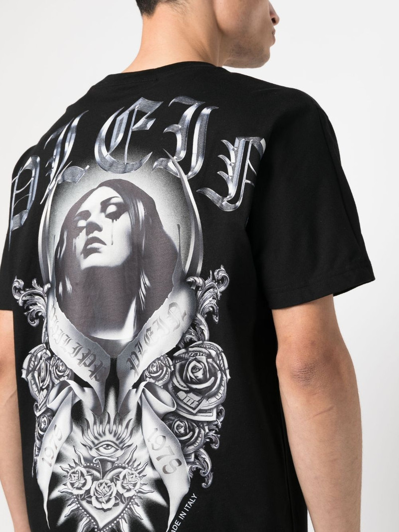 graphic-print cotton T-shirt 5