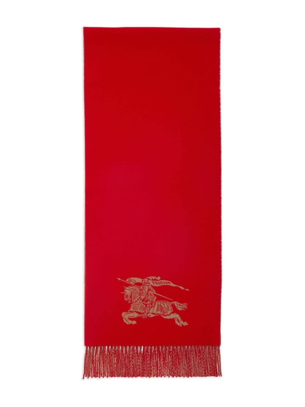 Equestrian Knight cashmere scarf - 2