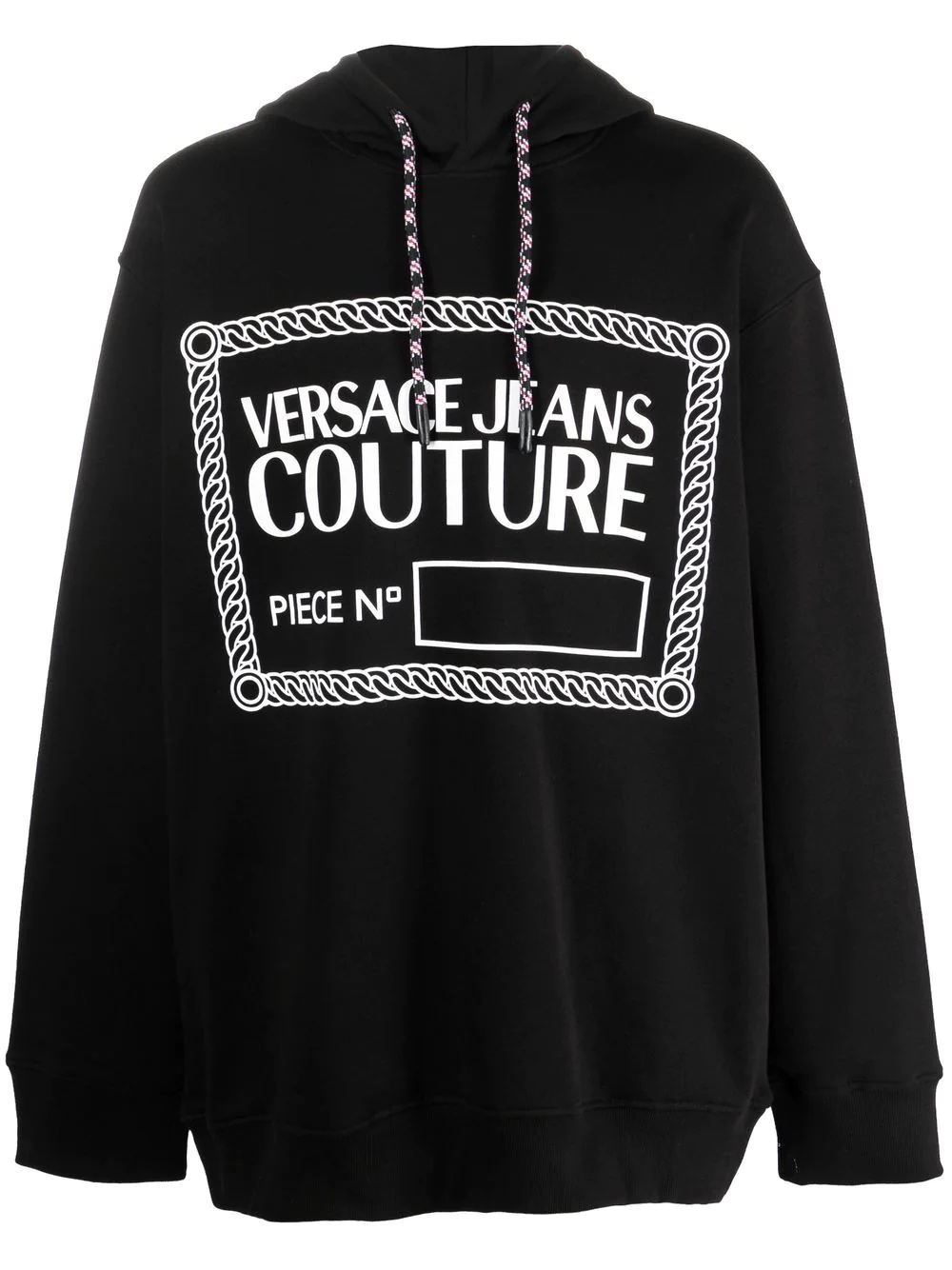 logo-print pullover hoodie - 1