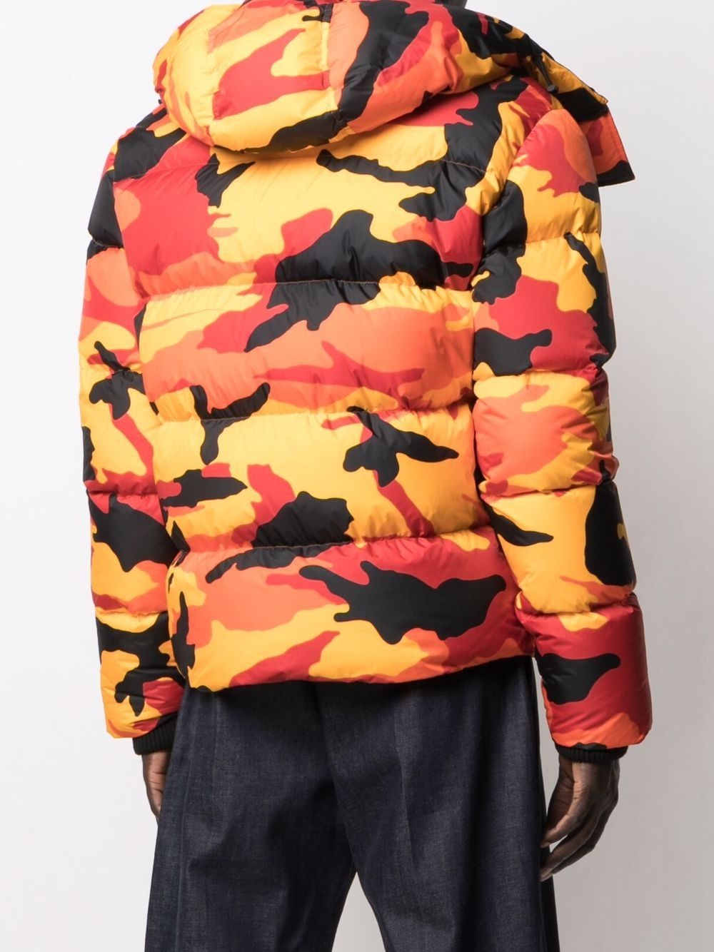 camouflage-print puffer coat - 4