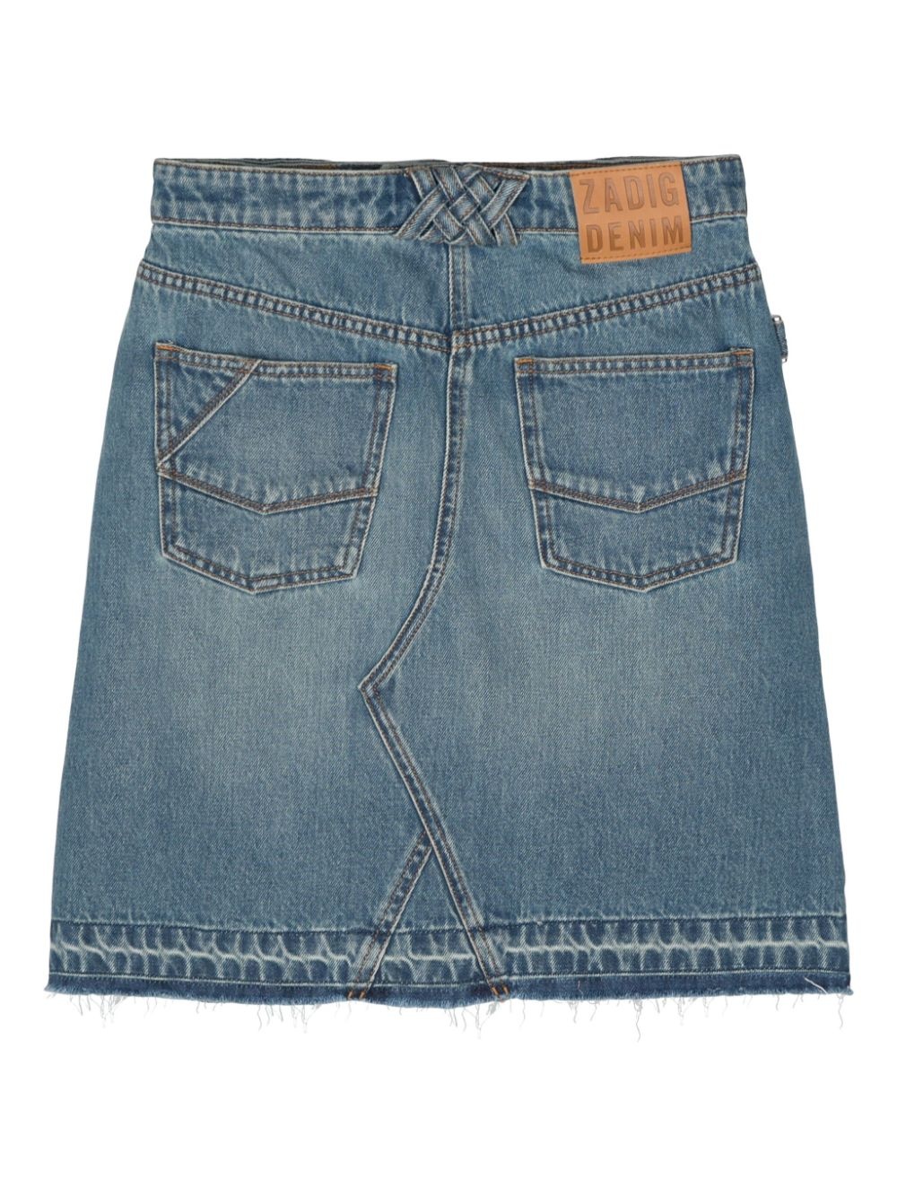 Jingle denim midi skirt - 2