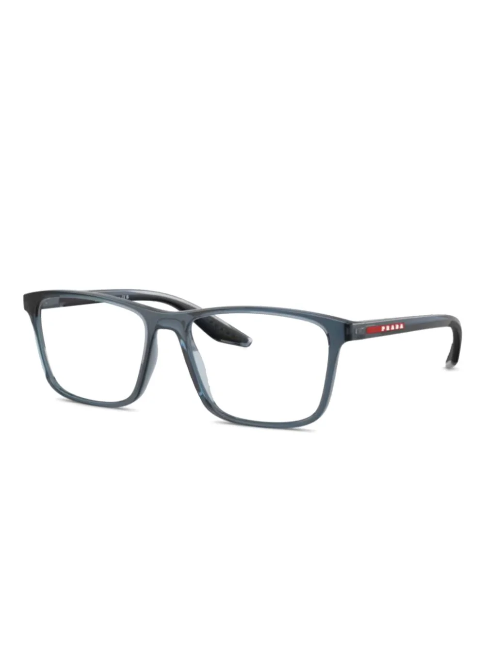 square-frame glasses - 1