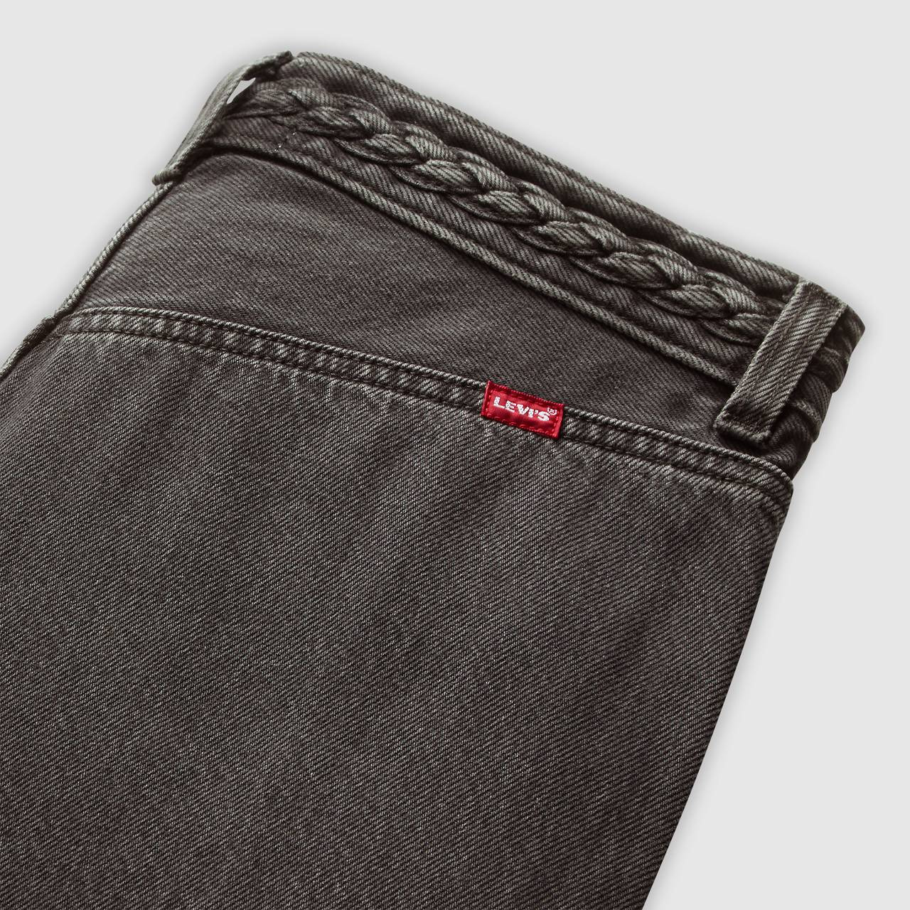 RIBCAGE WIDE LEG BRAIDED WOMEN'S JEANS - 7