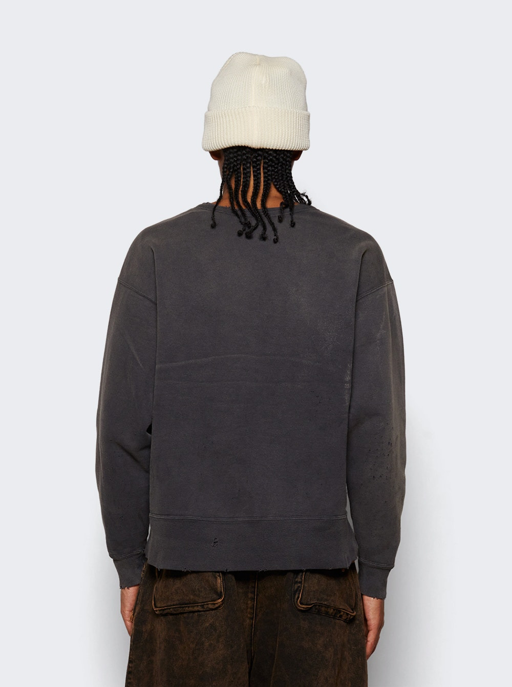 Bone Saint Sweatshirt Black - 5