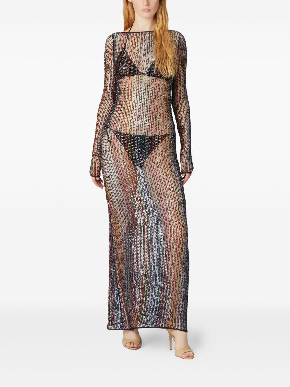 knitted midi dress - 2