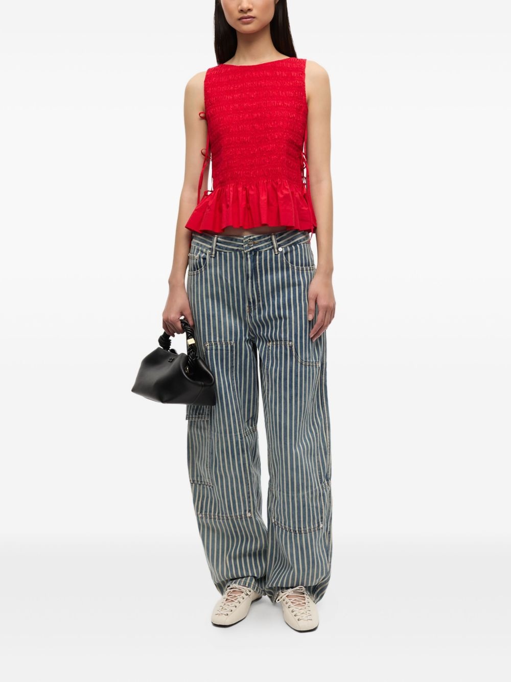 striped jeans - 2