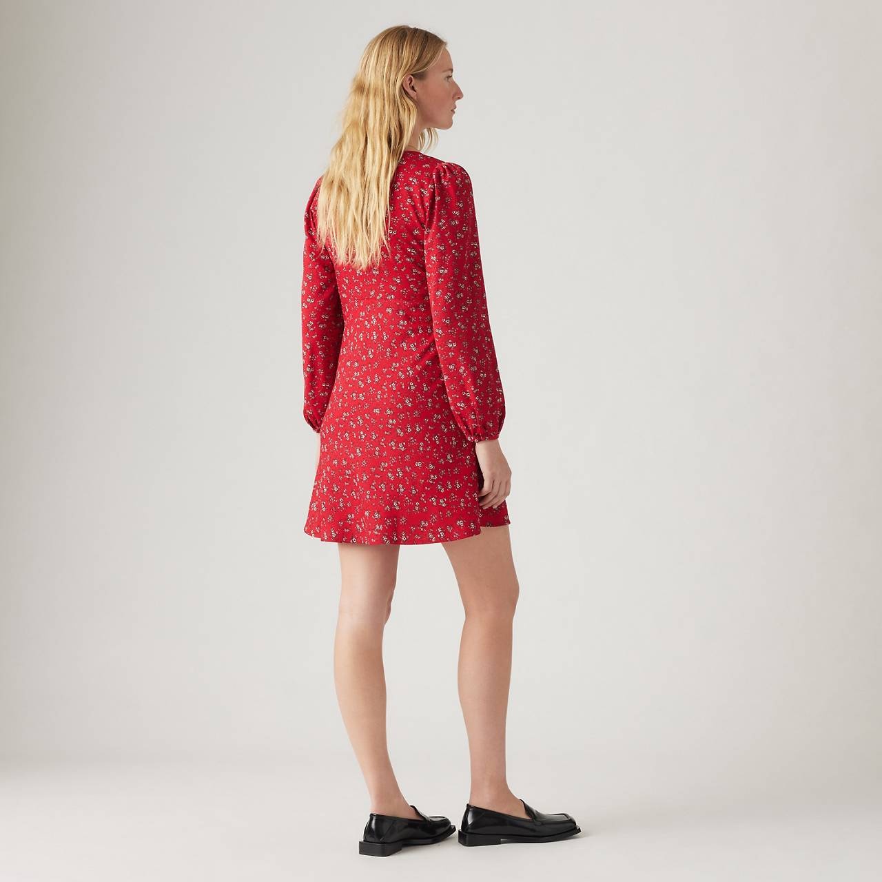 DELRAY LONG SLEEVE MINI DRESS - 3
