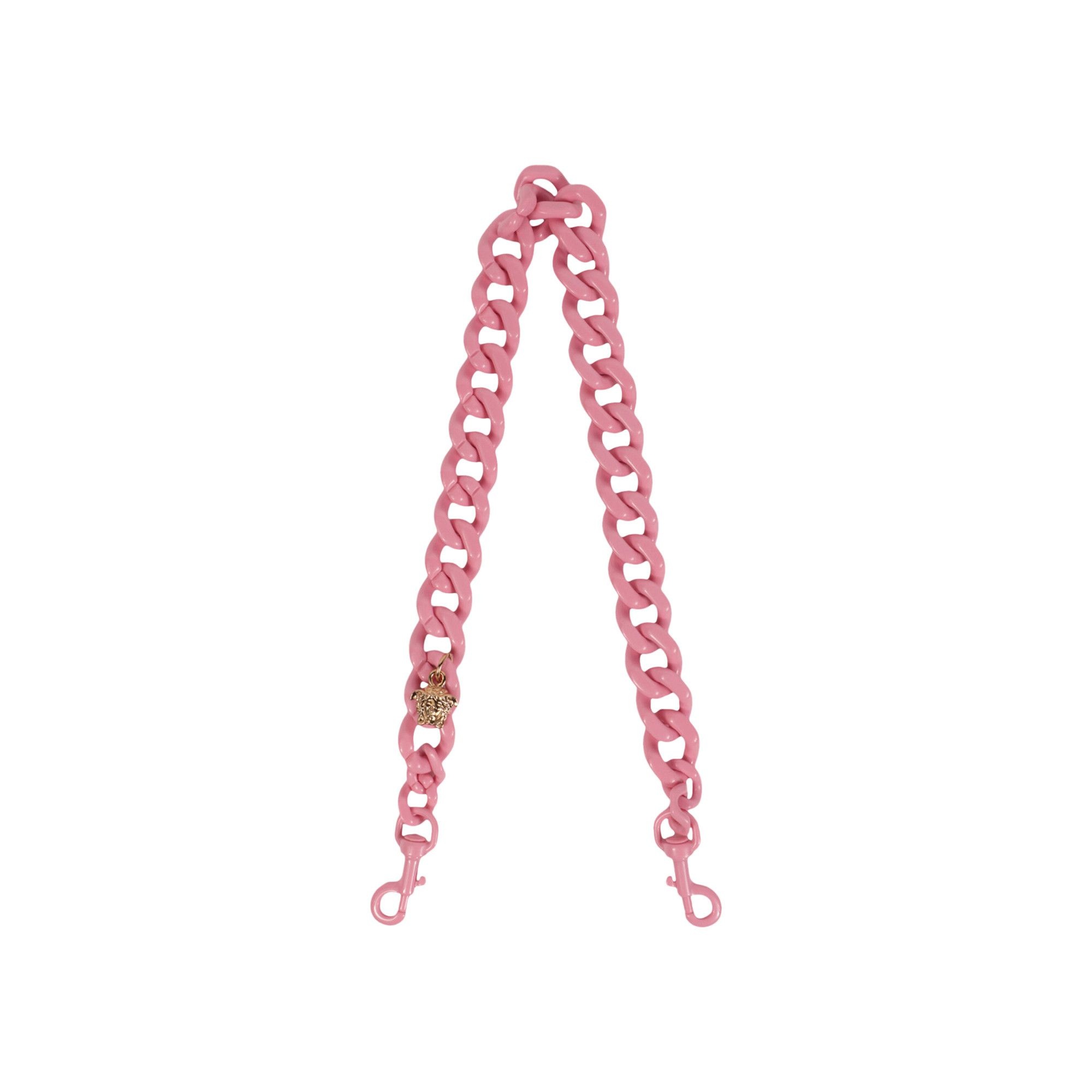 Versace Chain-Link Shoulder Strap 'Baby Pink' - 1