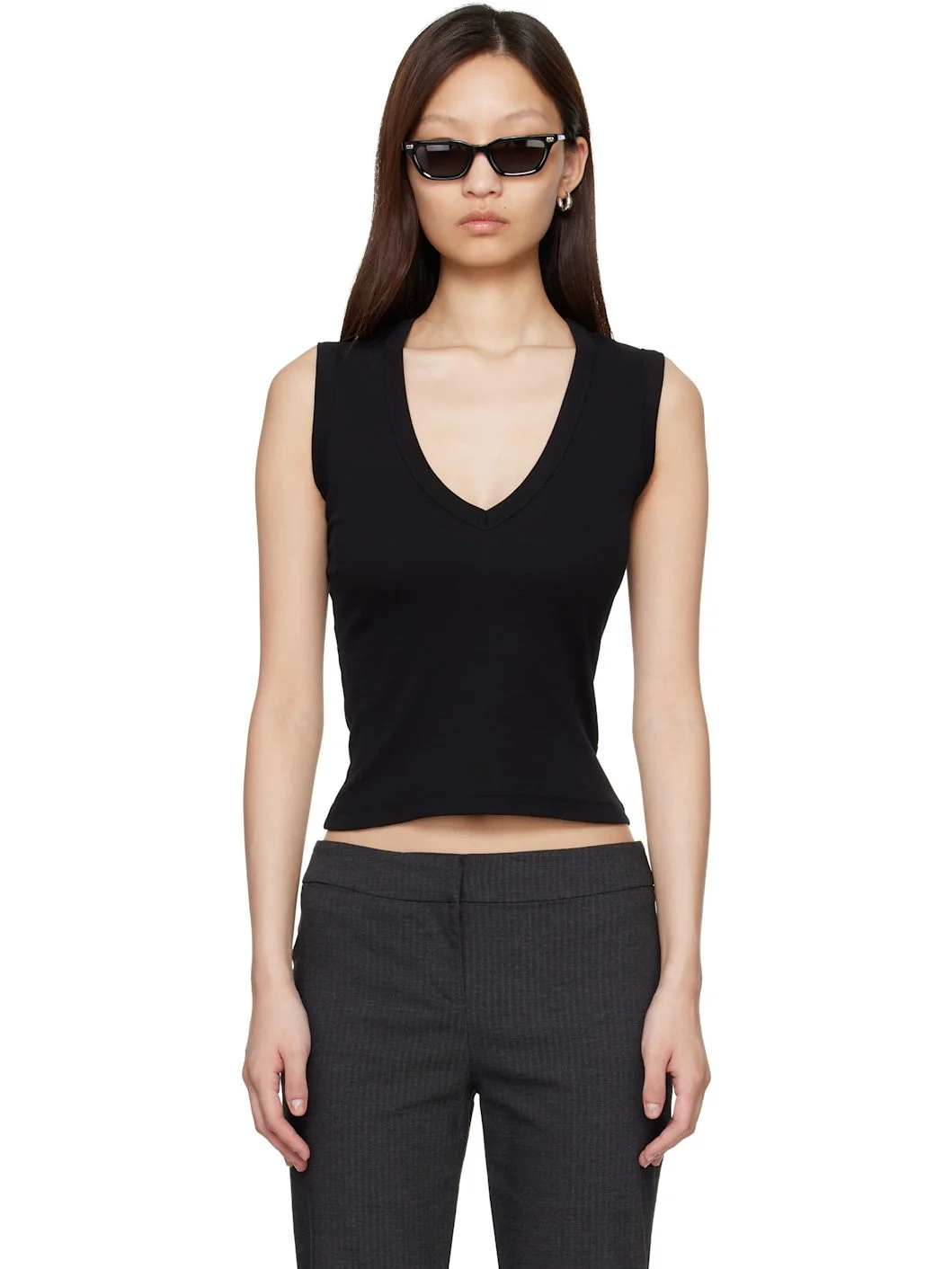 Black Dewi Tank Top - 1