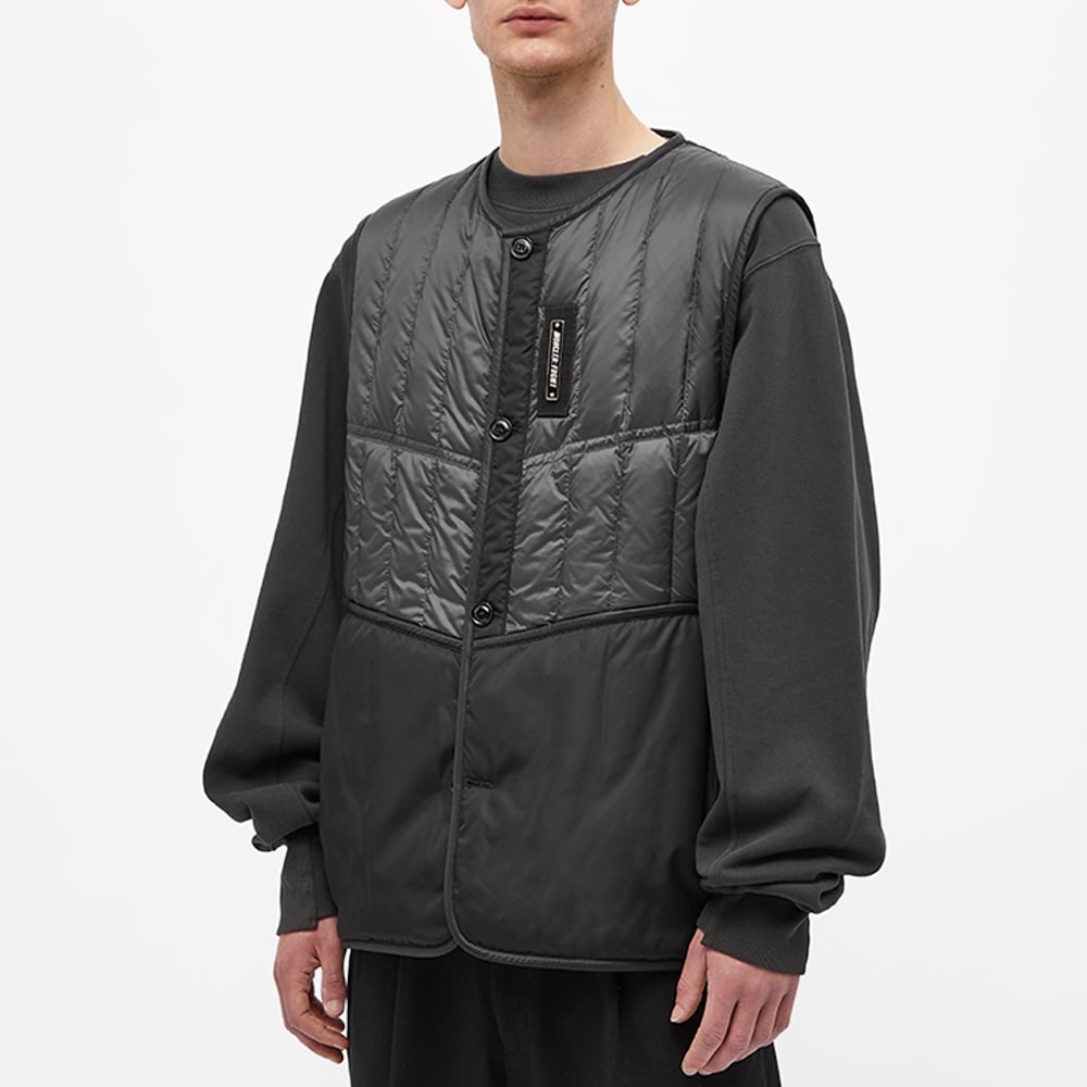 7 Moncler FRGMT Hiroshi Fujiwara Dalim Quilted Hunting Gilet - 5