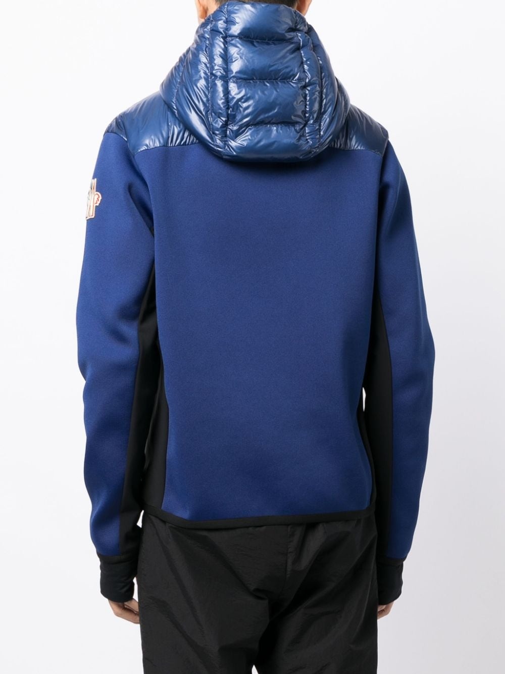 quilted zip-front hoodie - 4