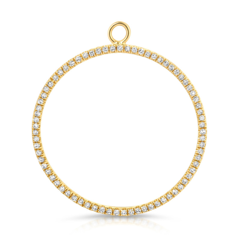 Circle Ear Jacket | Pavé 1