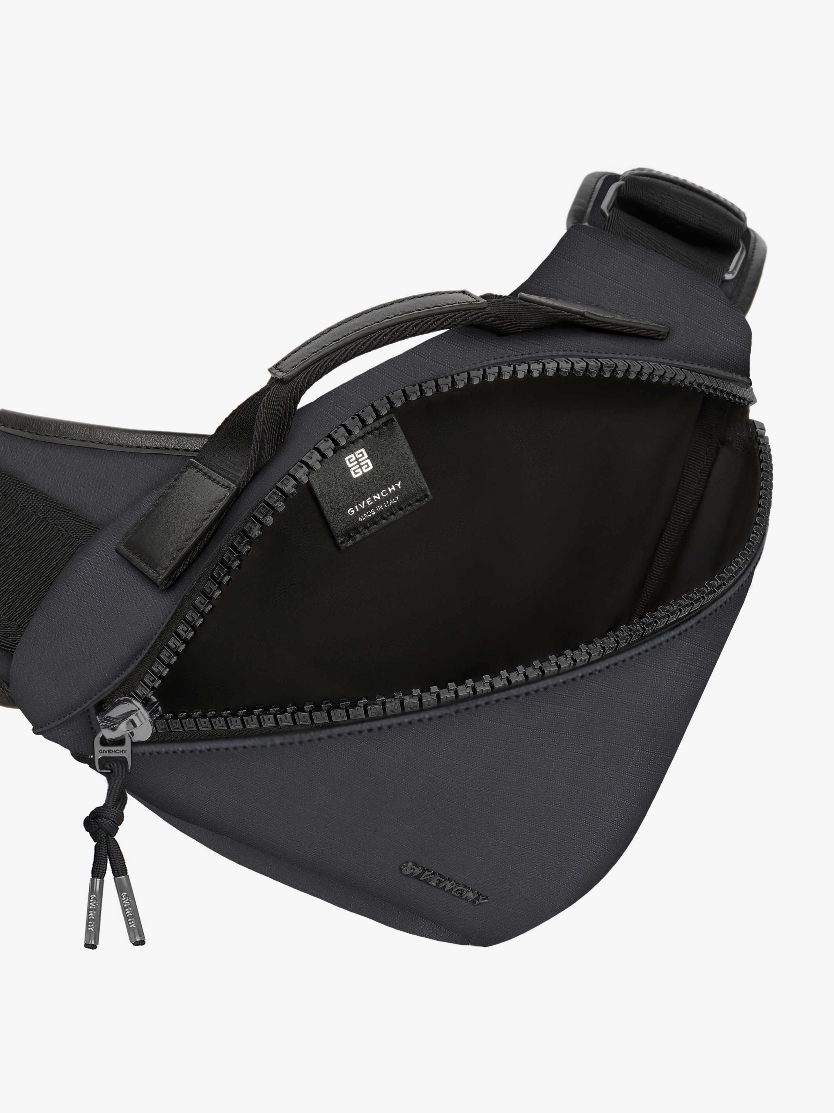 SMALL G-ZIP TRIANGLE BAG IN 4G NYLON - 5