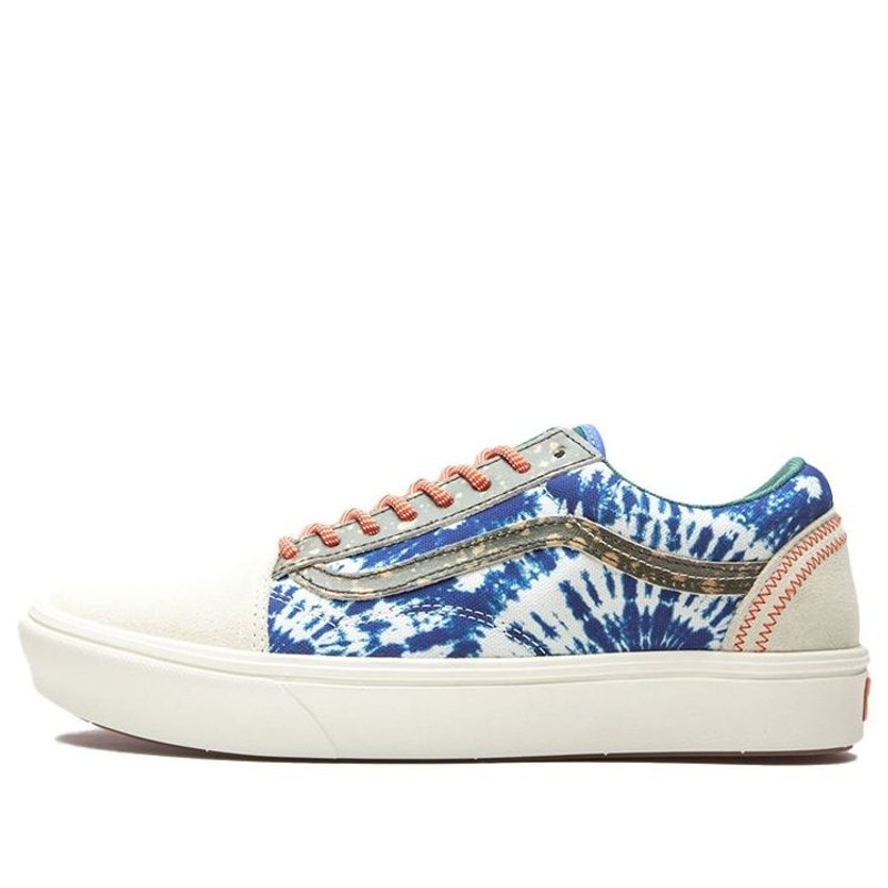 Vans Comfycush 늙은 Skool Tie-dye '파랑 화이트'VN0A3WMA1S1 - 1