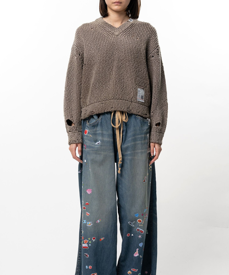 Sun Faded Like Knit Sweater 3
