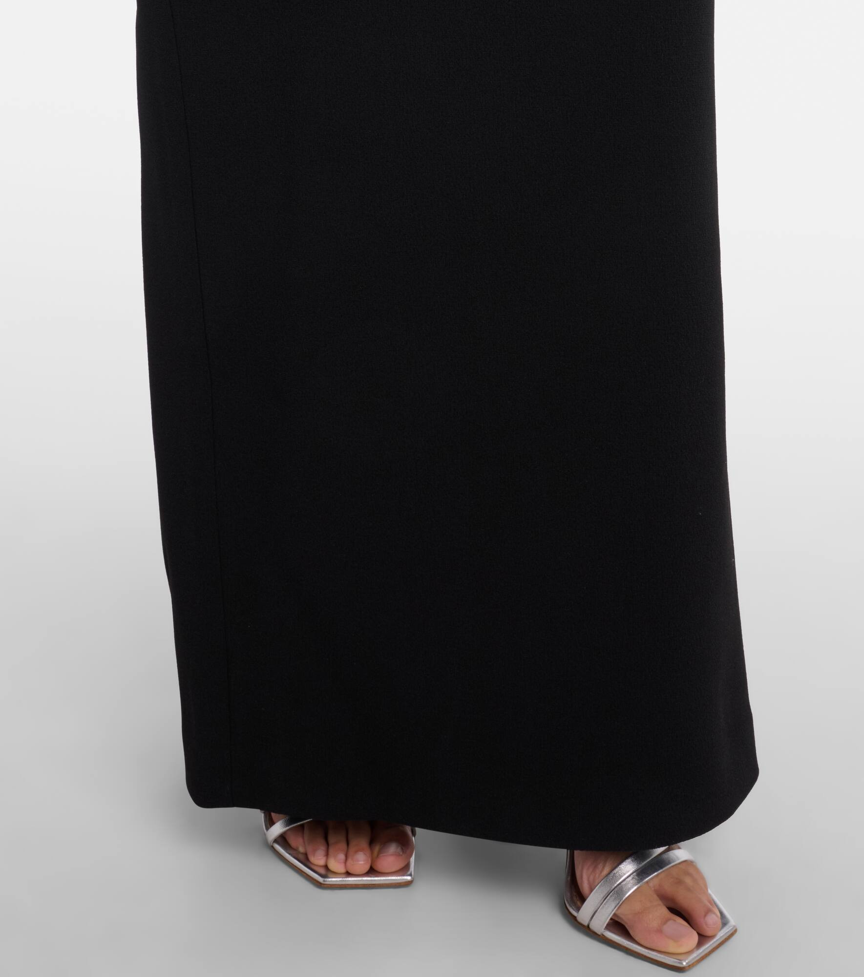 Crystal-embellished halterneck maxi dress - 6