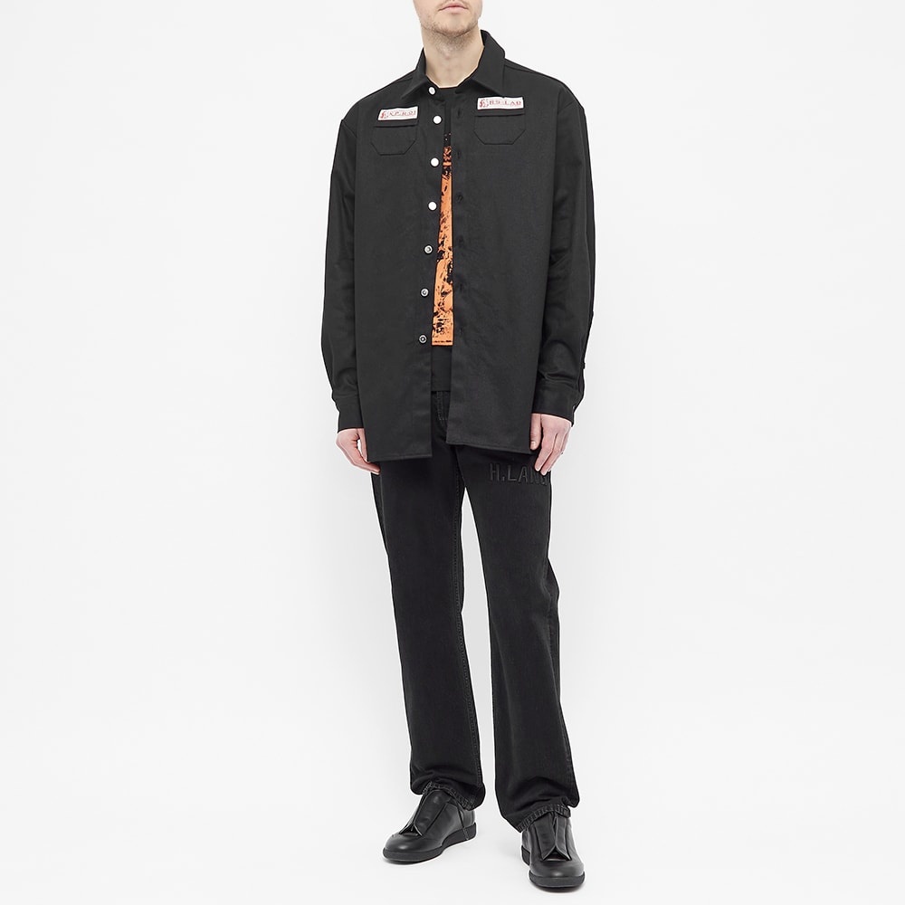 Raf Simons Slim Fit Denim Shirt - 5