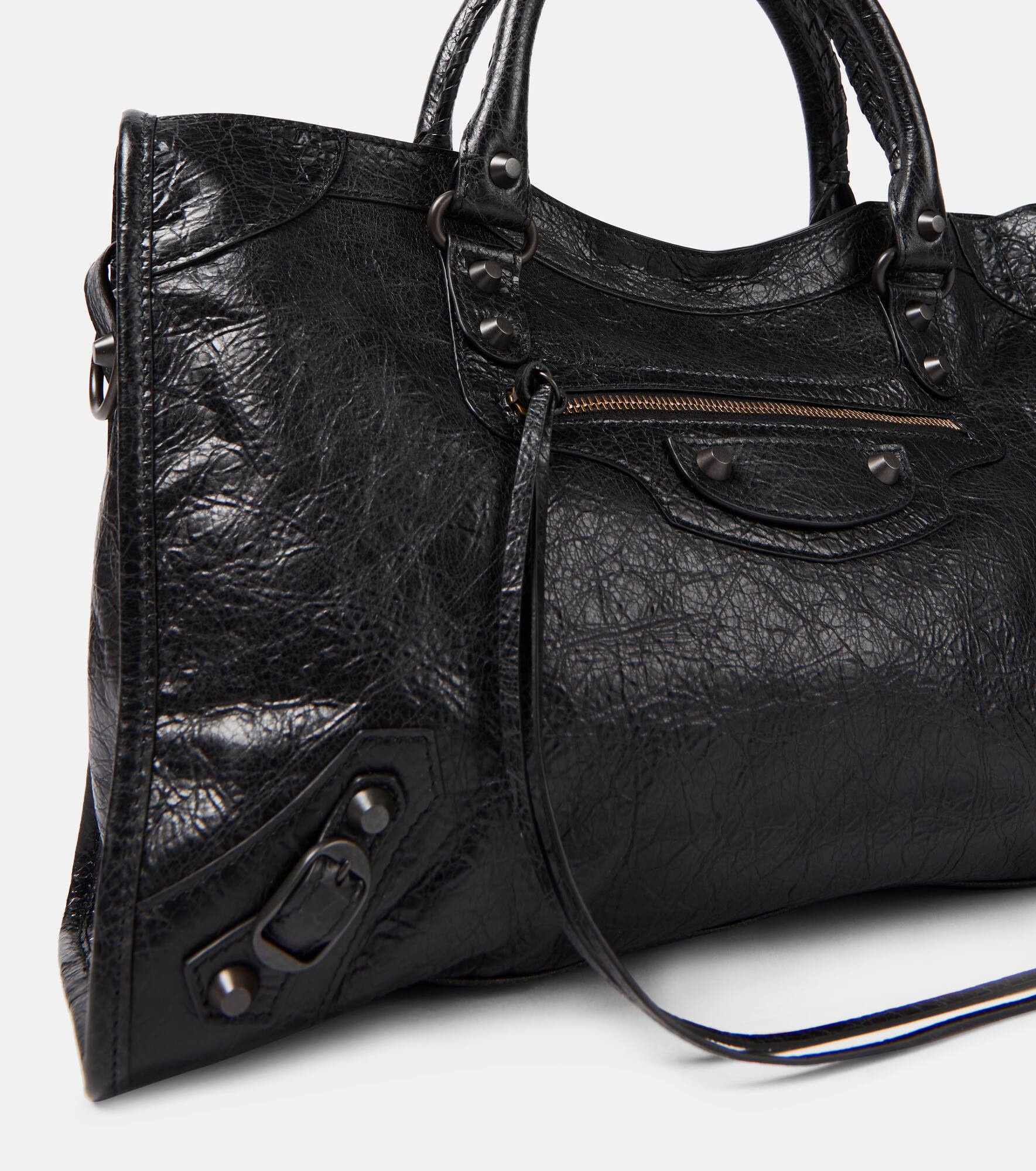 Le City Medium leather tote bag - 6