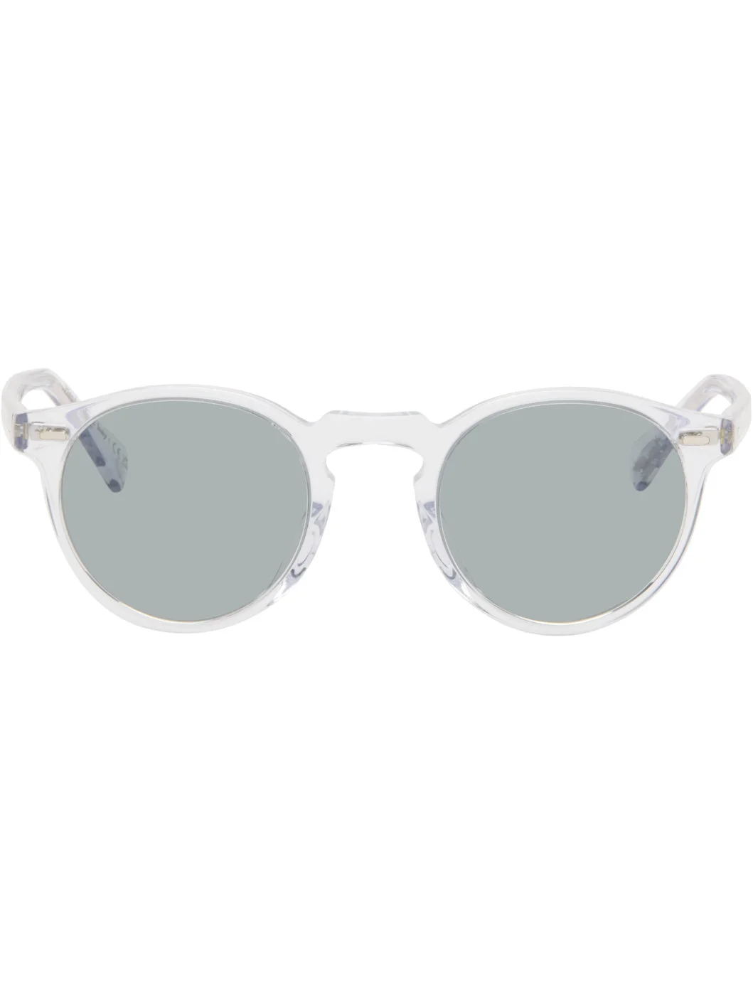 Transparent Gregory Peck Sunglasses - 1