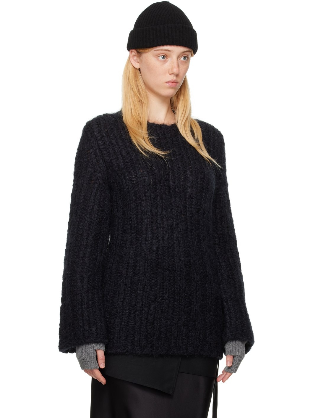 Black Albertine Sweater - 2