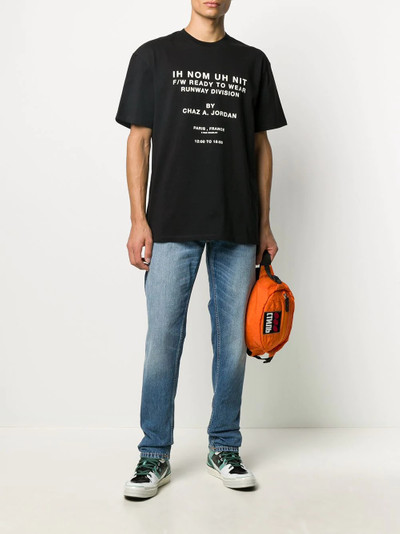 ih nom uh nit runway division employee T-shirt outlook