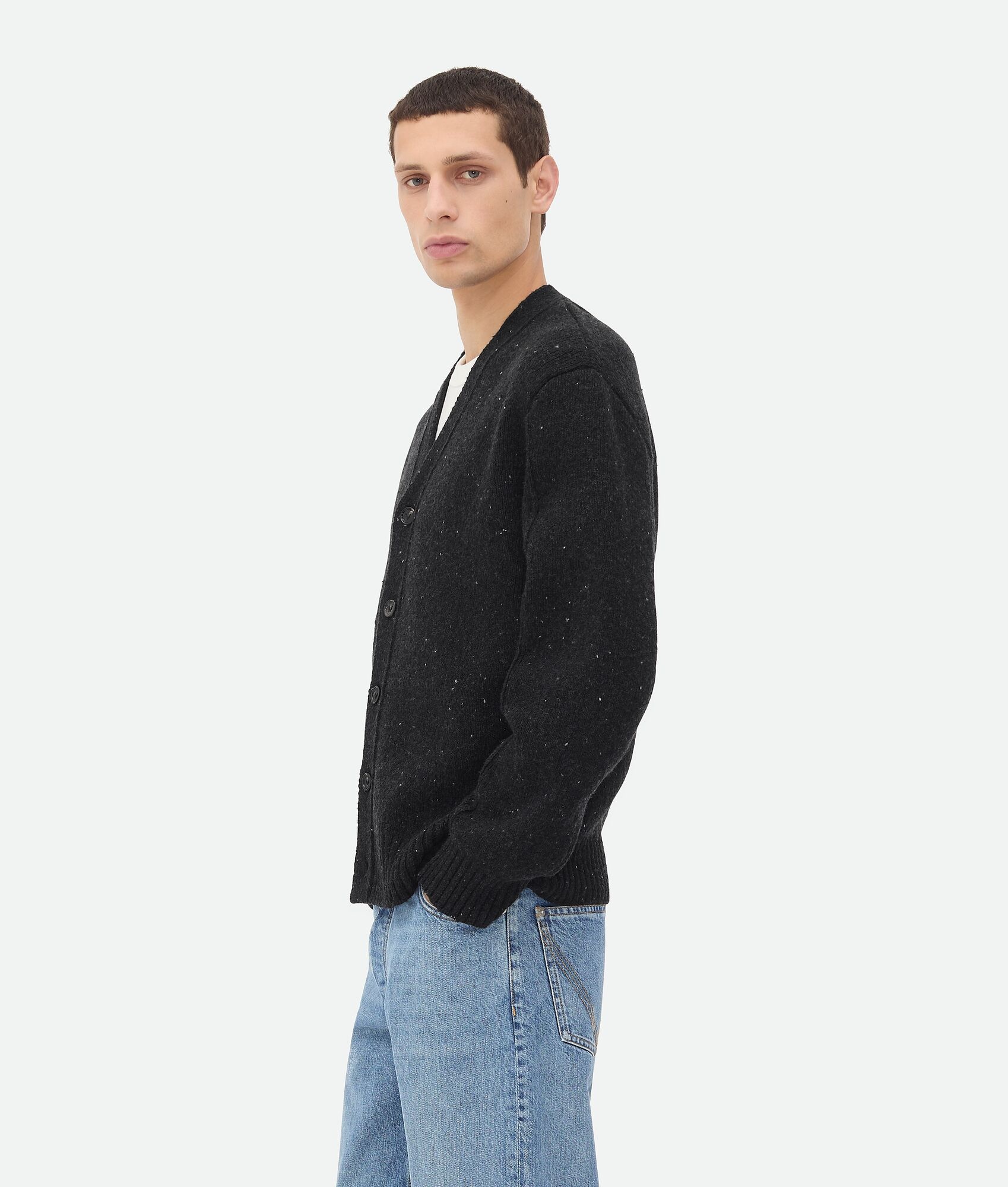 Wool Tailored Cardigan - 2
