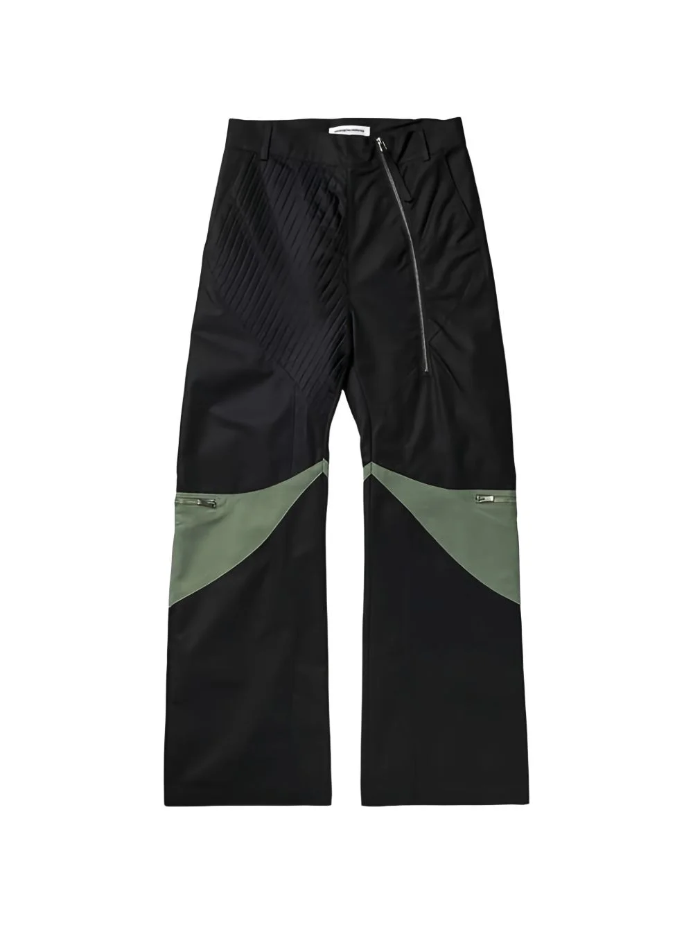 Sahara contrast-insert trousers - 1