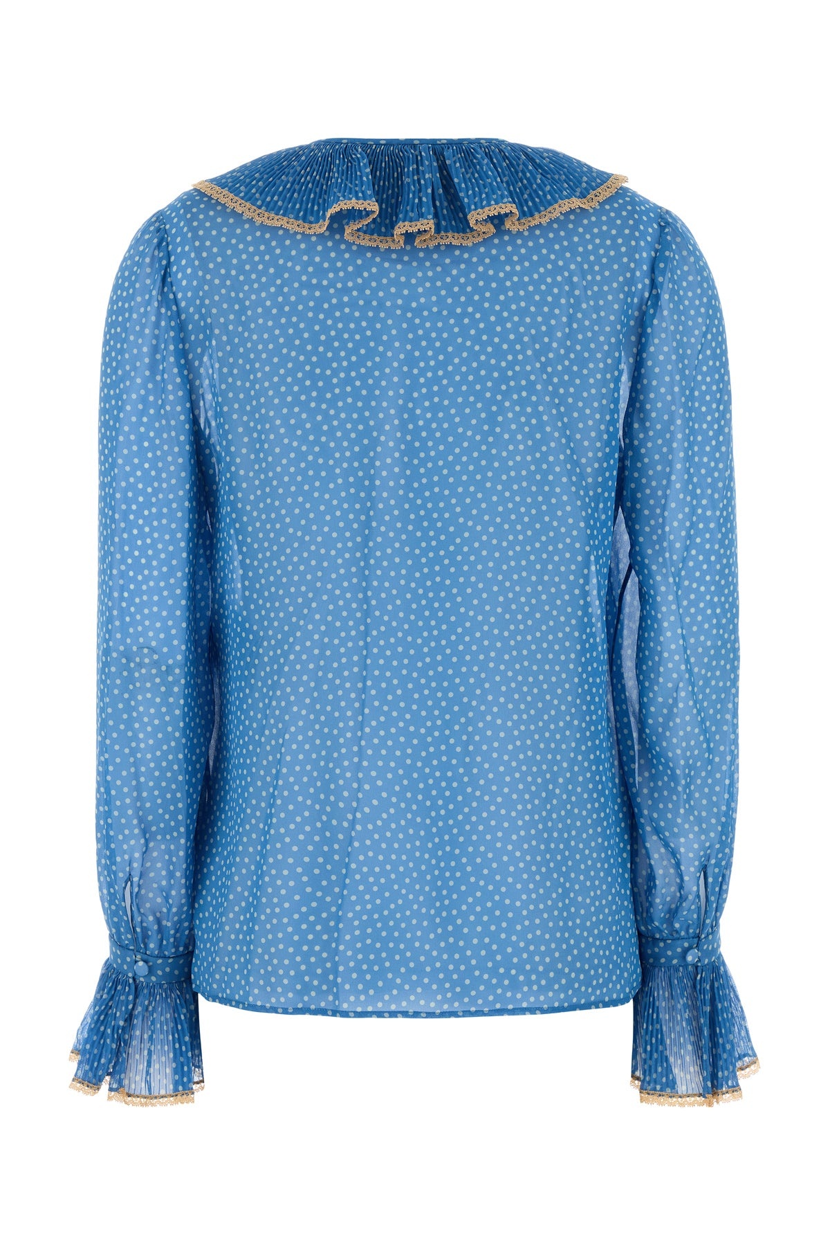 Printed silk blouse - 2