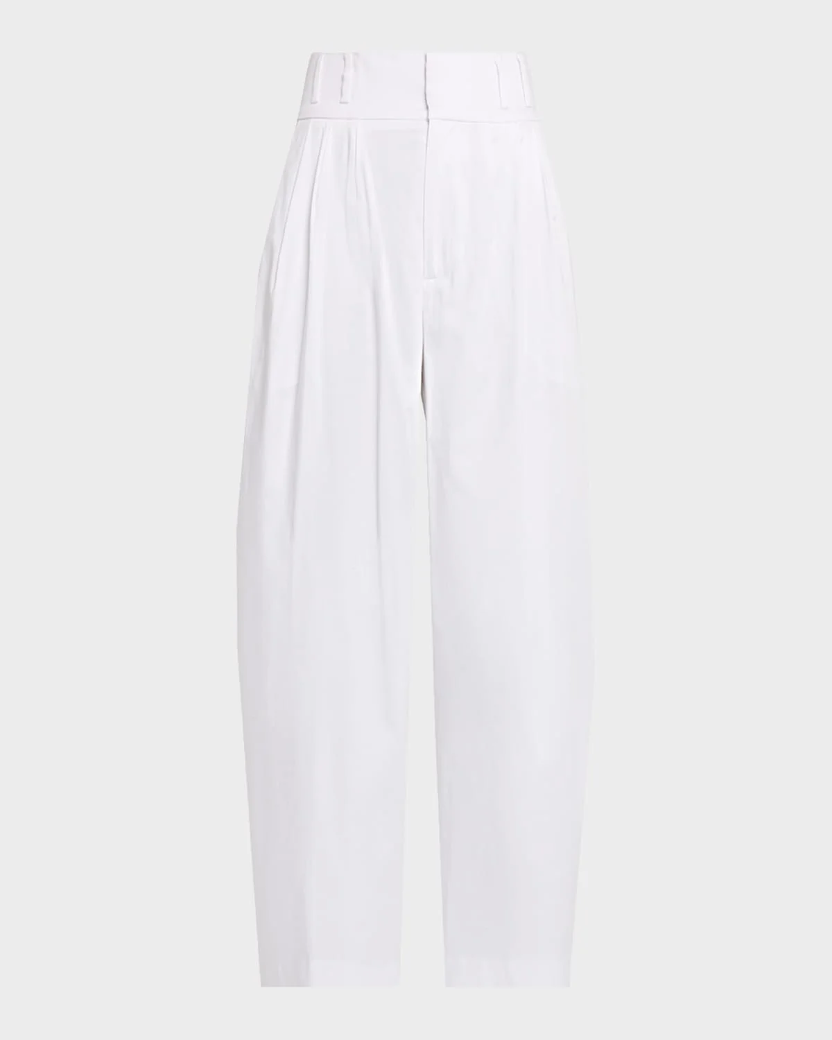 Wilson Double-Pleated Wide-Leg Ankle Pants - 1