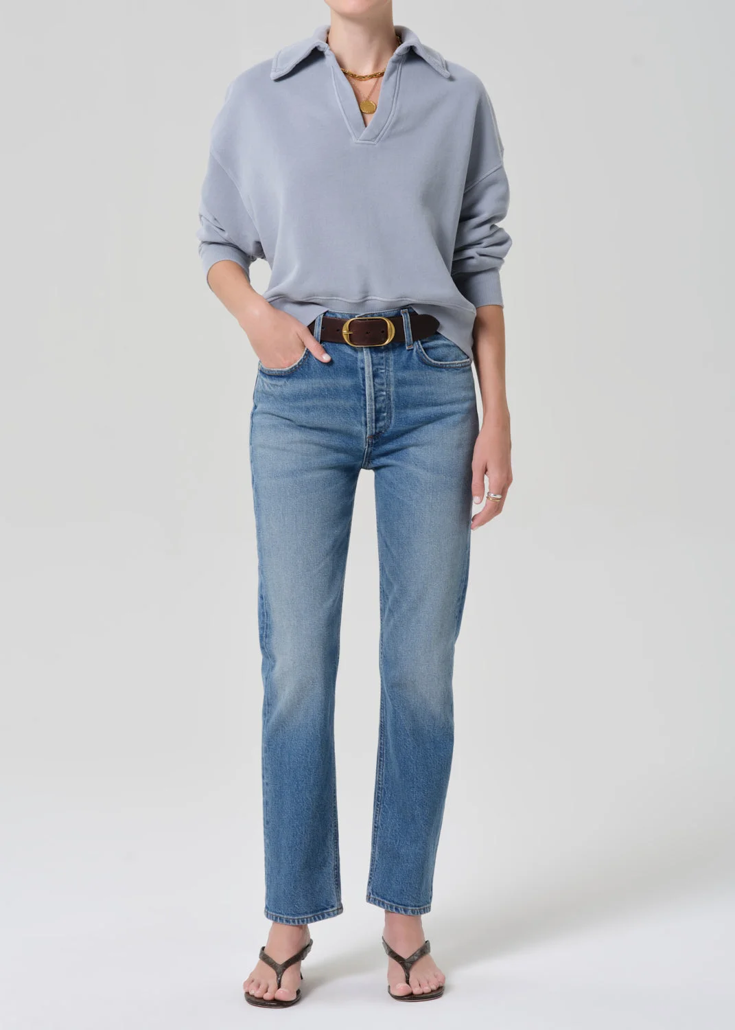 Trapeze Pullover
In Hematite - 1