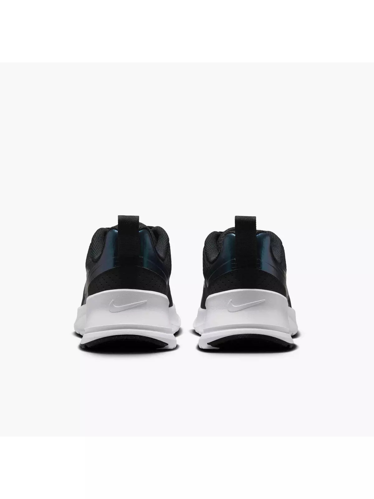 Air Max Nuaxis "Black/White/Metallic Silver/Metallic Dark Grey" Women's Shoe - 5