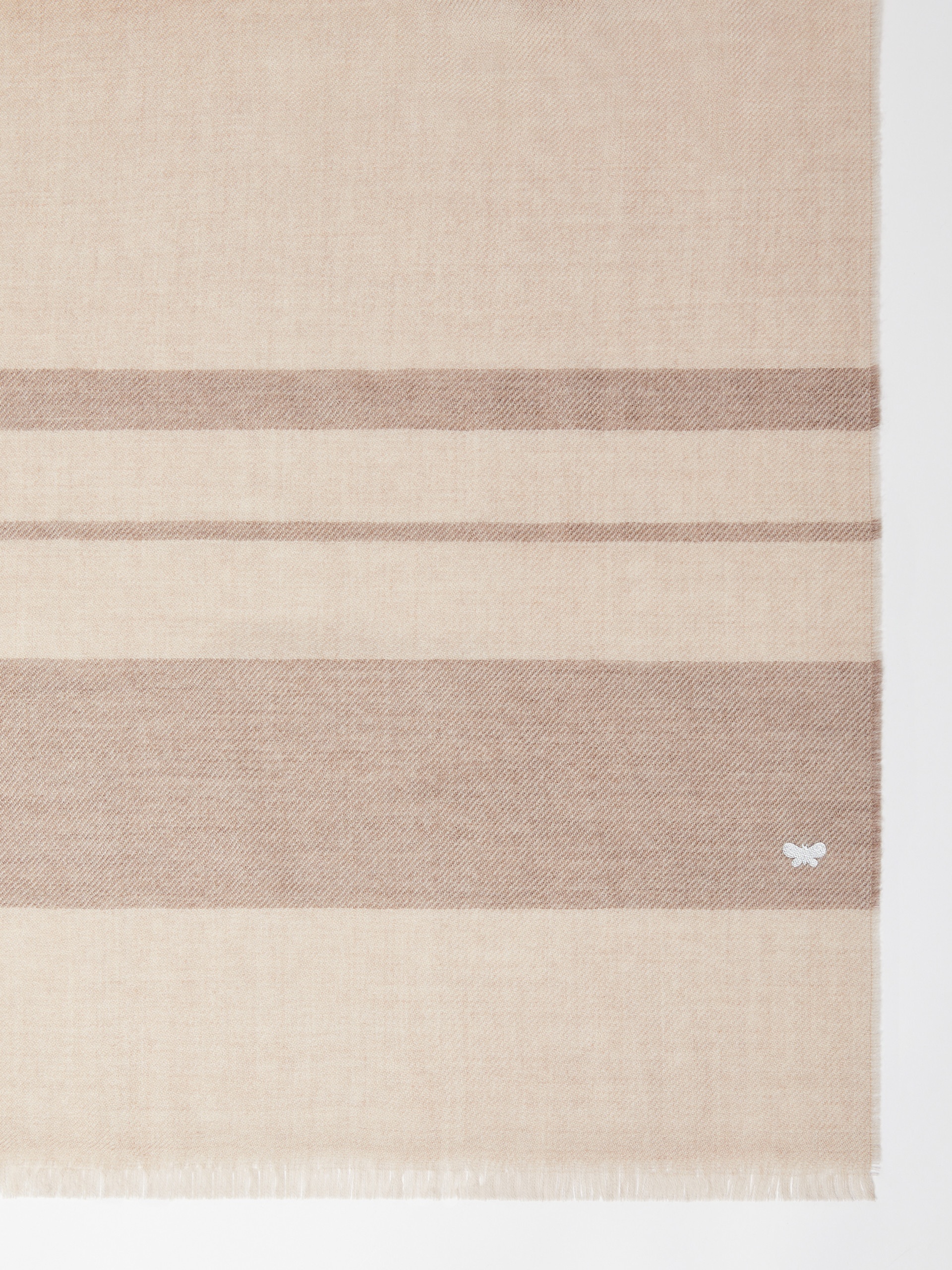ABISSI Striped wool scarf - 2