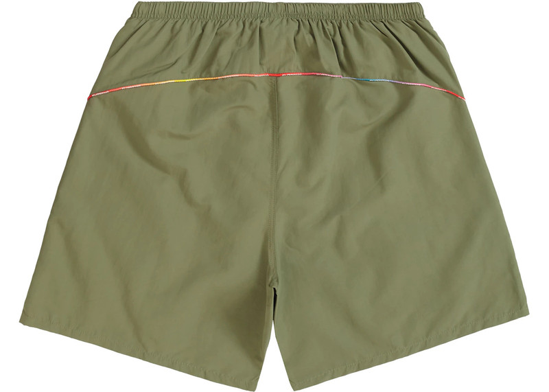 Supreme Supreme Gradient Piping Water Short Olive outlook