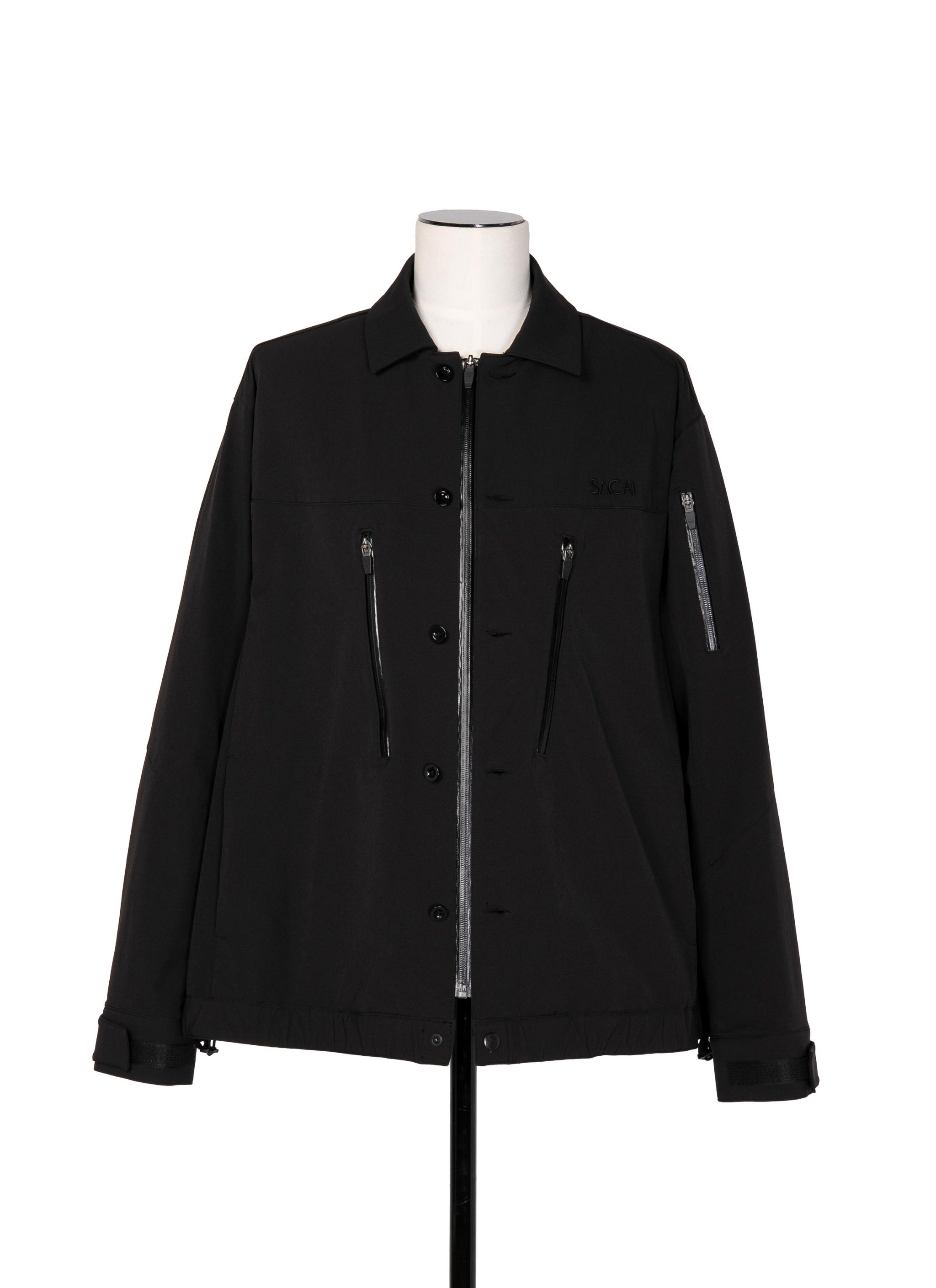 Nylon Stretch Water-Repellent L/S Shirt - 5