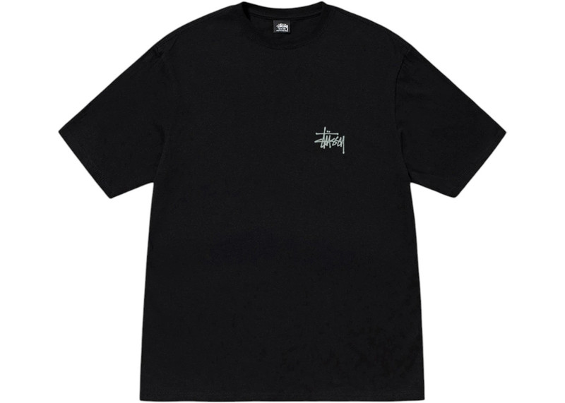 Stüssy Stussy Built In USA Pigment Dyed Tee Black outlook