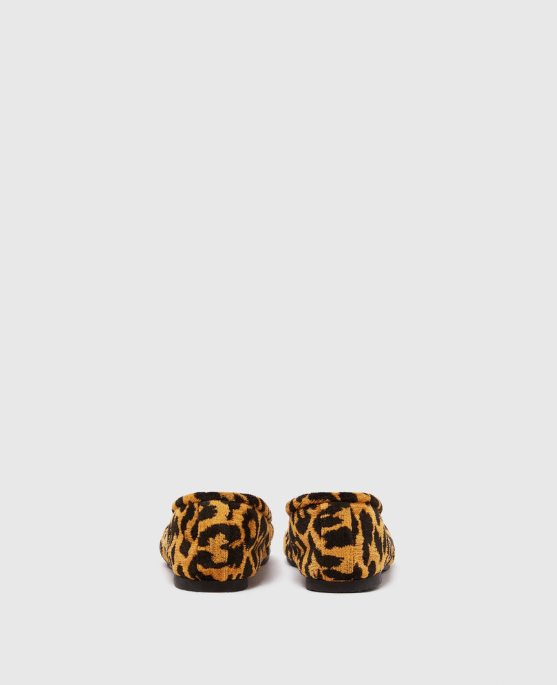 Stella McCartney Ryder Leopard Ballet Flats outlook